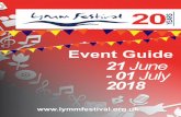 Event Guide 21 June - 01 July · music of Hermeto Pascoal. Bar available. For Full Venue Information Music. Music. Comedy/Drama ...