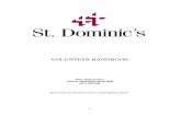 VOLUNTEER HANDBOOK - St. Dominic Hospital - Jackson ... Handbook.pdf · difference of providing an exceptional encounter everytime. We’ve prepared this ... I understand that the