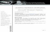Graphics Hardware Certification - Autodeskdownload.autodesk.com/us/qualcharts/2011/3dsmax2011_qualified... · Graphics Hardware Certification ... Certification on Nvidia ... The following