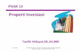 PSAK 13 - Properti Investasi dah dicopy - staffnew.uny.ac.idstaffnew.uny.ac.id/upload/132206569/pendidikan/PSAK+13+-+Properti... · 1-2 Juni 2010 Workshop dan Diskusi “Pengaruh