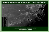 SELENOLOGY TODAY - George Tarsoudis · Selenology Today is devoted to the publication of ... He urged lunar amateurs to ... There was also praise for the quality of modern