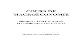 COURS DE MACROECONOMIE - dphu.org · cours de macroeconomie premiere annee sciences economiques et de gestion elabore par : khemakhem jamel