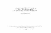 Mathematical Modeling of a Hall Héroult Aluminum Reduction ...etd.dtu.dk/thesis/243338/Thesis_Stefan_Winkel_Jessen_2008.pdf · Mathematical Modeling of a Hall Héroult Aluminum Reduction