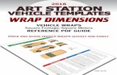 VEHICLE WRAPS Square Footage/Square Meters · VEHICLE WRAPS Square Footage/Square Meters REFERENCE PDF GUIDE PRICE AND QUOTE VEHICLE WRAPS QUICKLY AND EASILY 2018. ... WRAP Dimensions