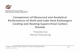 Comparison of Measured and Analytical Performance of …sco2symposium.com/www2/sco2/papers2014/heatExchangers/13PPT-… · Comparison of Measured and Analytical Performance of Shell-and-tube