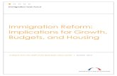 Immigration Reform: Implications for Growth, Budgets, …bipartisanpolicy.org/wp-content/uploads/sites/default/files/BPC... · Immigration Reform: Implications for Growth, Budgets,