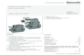 Pressure relief valve, pilot-operated - dc … · , edition -, Bosch Rexroth AG Pressure relief valve, pilot-operated Features For subplate mounting Porting pattern according to ISO