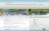 33rd Annual Advanced Real Estate Law - REPTL · TexasBarCle presents the 33rd annual Advanced Real Estate Law Course Cosponsored by the Real estate, probate and trust law Section
