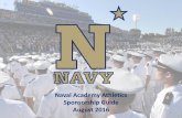 Naval Academy Athletics Sponsorship Guide August 2016grfx.cstv.com/.../2015-16/misc_non_event/sponsorship-guide-june.pdf · Virginia and Maryland for Annapolis home games. The Mid