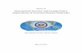 International Security and Foreign Policy Implications … · Implications of Overseas Disease Outbreaks ... political stability and international relations, ... Security and Foreign