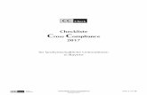 Checkliste Cross Compliance 2017 - lfl.bayern.de · CC begrünt durch Ansaat oder Selbstbegrünung CC kein Einsatz von Pflanzenschutzmittel (Hinweise: Umbruch zulässig - außerhalb