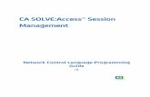 CA SOLVE:Accessâ„¢ Session SOLVE Access...  AOM Attributes of Mirrored Vartables ... Multiple File