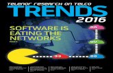SOFTWARE IS EATING THE NETWORKS - Telenor … · industry will have to start bridging the gap this year. SOFTWARE IS EATING THE NETWORKS ... SERVICES Unfortunately, traditional telecom