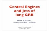 Central Engines and Jets of long GRB - 京都大学 · Central Engines and Jets of long GRB Yukawa Inst. Workshop Kyoto, Nov. 2013. GRB: standard paradigm Bimodal distribution of