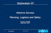 Airborne Surveys Planning, Logistics and Safety 07 Workshop.pdf · Best rate of climb (Vy, Vyse), etc ... 130 KIAS = 147 KTAS 15 knot tailwind will give a ground speed of 162 knots
