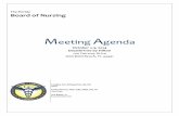 Meeting Agenda - Florida Board of Nursingfloridasnursing.gov/meetings/agendas/2014/10-october/100314-board... · The Florida . Board of Nursing. Meeting Agenda . October 2-3, 2014