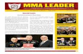 MMA LEADER Volume 29, Issue 6whatsnew.mma-tx.org/mmaleader/2016/leaderaprilmay2016.pdf · MMA LEADER 2 Special Events Vincent May, Class of 1985, sits with wife and sons Tanner May,