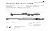 Progressing cavity pump - Summit Electronics · Progressing cavity pump Operating and maintenance instructions Series AEB1F, AEB1L, AEB.E, with instructions for assembly and AEB.N,