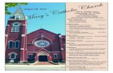 St. Mary’s Church, 302 E. McKee, Greensburg, IN … · St. Mary’s Church, 302 E. McKee, Greensburg, IN August 15, 2010 MASS INTENTIONSMASS INTENTIONS MONDAY – AUGUST …