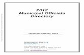 2012 Municipal Officials Directory€¦ · city.manager@airdrie.ca Mayor Mr. Peter Brown - City Manager Mr. Paul Schulz paul.schulz@airdrie.ca City Clerk Ms. Sharon Pollyck city.clerks@airdrie.ca