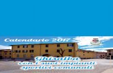 Calendario 2017 - comuneghisalba.it · Calendario 2017 Ghisalba Pubblicità: STUDIO IANNUZZI 035 533921 info@studioiannuzzi.net con i suoi impianti sportivi comunali COMUNE DI GHISALBA