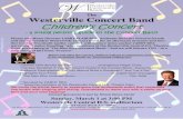 The Westerville Concert Band · Westerville Concert Band Children’s Concert---- a young person’s guide to the Concert Band Please join Music Director LARRY KLABUNDE, Assistant