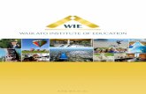 WAIKATO INSTITUTE OF EDUCATION - Study …wie.ac.nz/download/School Brochure/School Brochure (EN-low).pdf · waikato institute of education 7 general english Designed for international