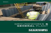 GROUNDWORKS · CONTENTS Marwood Group Limited has a policy of continuous improvement and reserves the right to change product specifications and prices without prior notice.