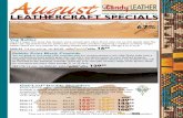 FLYER CODE 1708RTAU • OFFERS EXPIRE 31/08/17 ... August.pdf · premium lining leather and will add a touch of ele- ... crafting some fine fashion accessories and ... Continuous