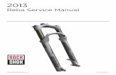 Reba Service Manual - cdn.sram.com · SRAM LLC WARRANTY EXTENT OF LIMITED WARRANTY Except as otherwise set forth herein, SRAM warrants its products to be free from …