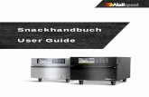 Snackhandbuch User Guide - atollspeed.eu For refrigerated products (between +2° to +6°) a production time of between 30 seconds and 1 minute, 30 seconds should be calculated. The