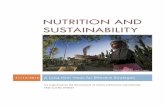 Nutrition and sustainability - UNSCN · Nutrition and sustainability Page 1 LIST OF ACRONYMS ACF Action Contre la Faim ASAP Adaptation for Smallholder Agriculture Programme CFS ...