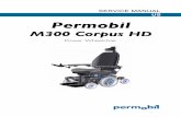 US Permobil · Replacing the armrest height adjustment mechanism ..... 60 Replacing the manual legrest adjustment unit ...