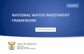 NATIONAL WATER INVESTMENT FRAMEWORK - … Water and Sanitation Master... · The Capital Replacement Cost of Water Treatment Works, Pump Stations, Reservoirs and Reticulation is shown