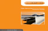 High-Spanning Glazing System€¦ ·  The following ALUKAP®-SS Spanning guides have been calculated by independent structural engineers and provide an excellent