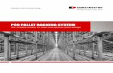 P90 PALLET RACKING SYSTEM€¦ · and SEMA. Our highly trained ... With the right accessories you can adapt every pallet racking system perfectly to fityour particular needs. Below
