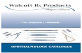 Cannula and Specialty Products - Walcott Rx Catalog/Walcott Rx... · Cannula and Specialty Products Lacrimal Intubation Set with Retriever $90.00 Box of 3 Rx8002 ... Rx2341A Phaco