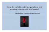 How do variations in temperature and densityyp affect ... · How do variations in temperature and densityyp affect earth processes? ... density temperature ... •Does the air in