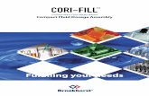 CORI-FILLTM - Bronkhorst · Each Compact Fluid Dosing Assembly consists of a Coriolis Mass Flow Meter of the mini CORI-FLOW TM or CORI-FLOW TM series and a valve or a (gear) pump.