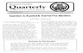 Garden Is Eyeful Earful For Birders - UC Botanical …botanicalgarden.berkeley.edu/wp-content/uploads/2016/05/Newsletter... · SUMMER 1981 Vol. VI: No. 3 Garden Is Eyeful Earful For