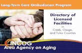 Long-Term Care Ombudsman Supervisorsincog.org/Agency_on_Aging/Documents/Ombudsman Directory.pdf · Revised 1/2018 1 Long-Term Care Ombudsman Supervisors Lesley Smiley Bill Waggoner