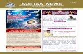 AUETAA NEWS · SOUVENIR BOOK ADFORM To commemorate the AUETAA INTERNATIONAL CONVENTION 2017 a Souvenir book will be published and distributed globally. We request your support.