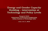 Energy and Gender Capacity Building Intervention at ... Energy and Gender Capacity ... Oorja Pellet