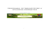 PROGRAMUL DE ÎMBUNĂTĂŢIRE A EFICIENŢEI …primariadomnesti.ro/fisiere/pagini_fisiere/83/Programul de... · Anexa 1- Matricea de evaluare din punctul de vedere al managementului