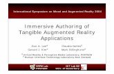Immersive Authoring of Tangible Augmented Reality Applicationsgun-a-lee. Immersive Authoring of