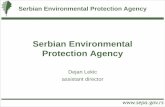 Serbian Environmental Protection Agency - Choisir … · SoE reporting calibration ... emissions waste IS PRTR PRTR laboratory calibration indicators ... Serbian Environmental Protection