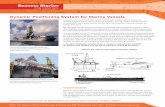 Dynamic Positioning System for Marine Vessels · ... cable layers, pipe-laying vessels, shuttle tankers, trenching and dredging vessels ... to operate in water ... maneuvering in