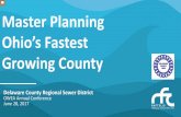 Master Planning Ohio’s Fastest Growing County Water Cover · Master Planning Ohio’s Fastest Growing County. ... 24 Pump Stations, ... per ERU $ 30.00 $ 32.00 $ 32.00 $ 33.00 $