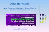 New Concepts in Short Term Timing - Jake Bernstein | …trade-futures.com/NEWCONCEPTSHORTTERMTRADE/NEWCONCEPTS… · The best time frames for short-term trading How to TIME PRECISE