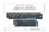 Instruction manual PPRR112222--33//PP - Switchgear · 04.01.2005 · 1 /50 Instruction manual ... This version of the document has been updated with SW version 2.0 or major. ... 4